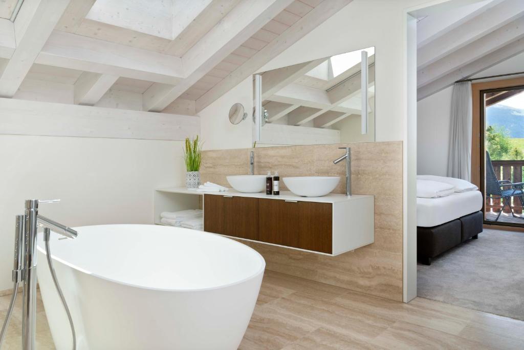 Koupelna v ubytování Hotel Mischun