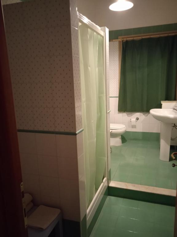 Koupelna v ubytování B&B Caravaggio only 200 metres from Ortigia