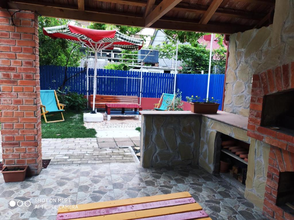 Zahrada ubytování Guesthouse Mery