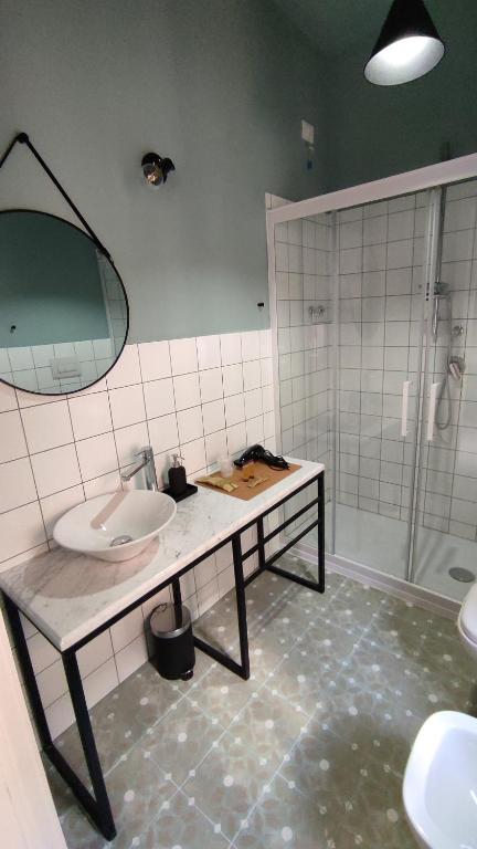 Koupelna v ubytování A Due Passi - Superior B&B