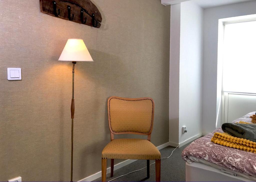 Postel nebo postele na pokoji v ubytování Tryde 1303 B&B på Österlen