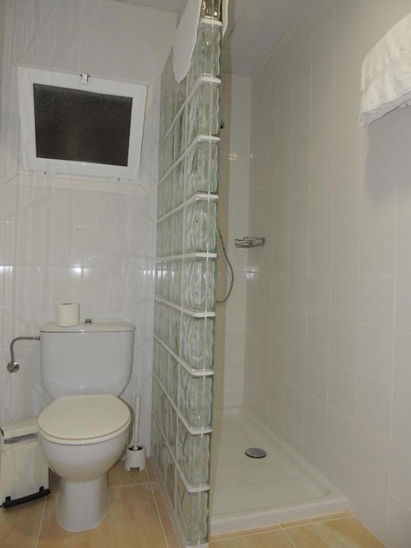 Koupelna v ubytování Hostal Can Massot