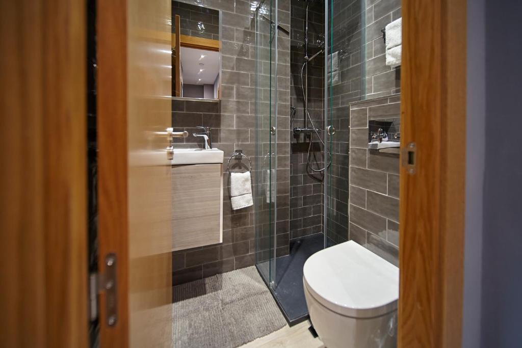 Koupelna v ubytování Soldeu Gall de Bosc Luxury Apartment apt Bon aire