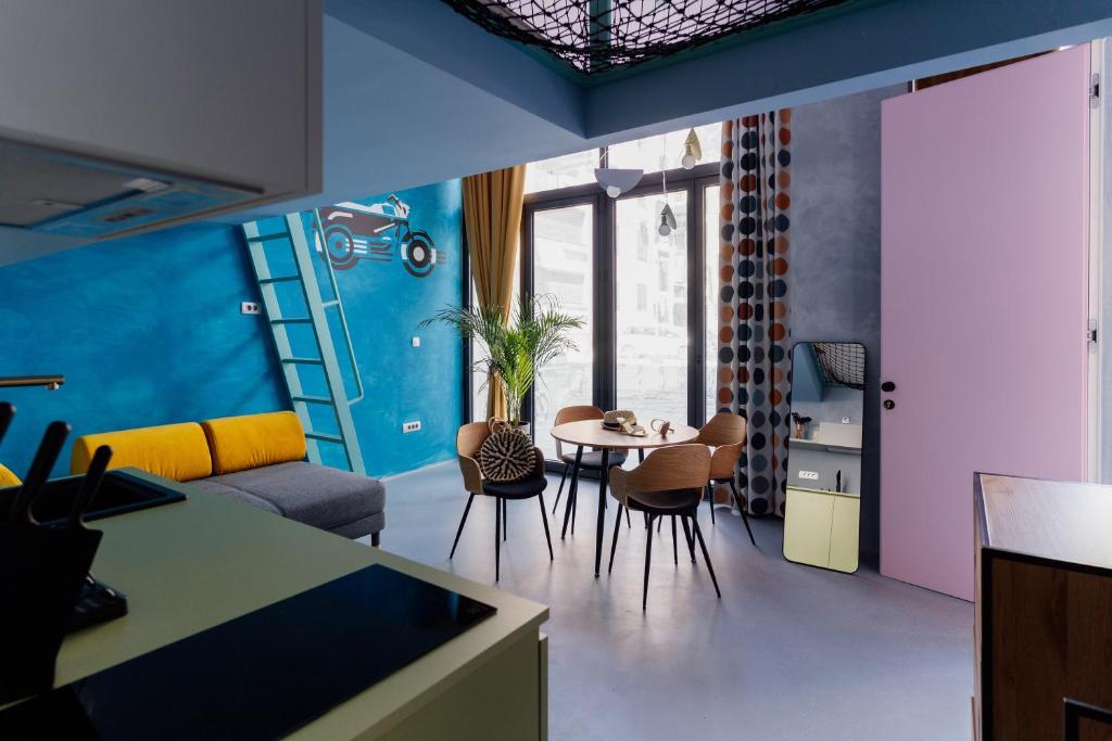 Posezení v ubytování Tomosmatik Apartments Koper by Locap Group