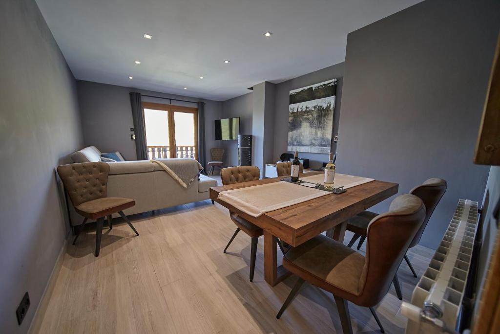 Posezení v ubytování Soldeu Gall de Bosc Luxury Apartment apt Bon aire