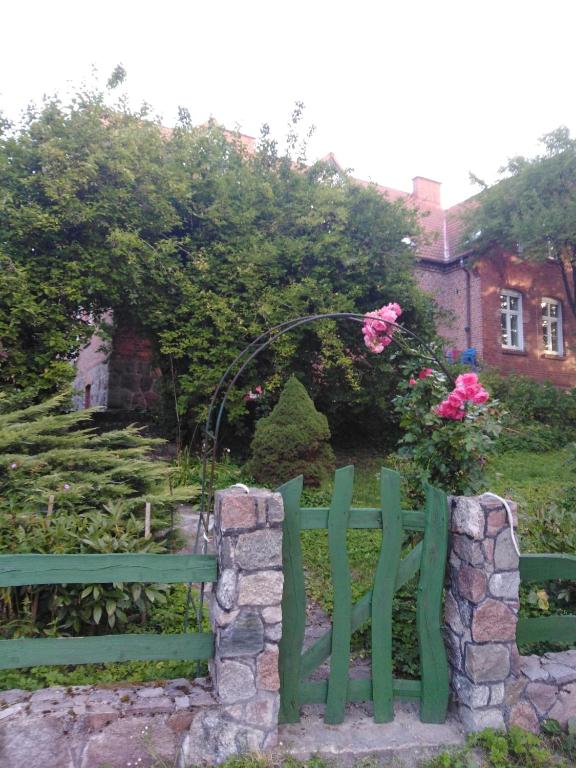 Vonkajšia záhrada v ubytovaní Alte Schule am See