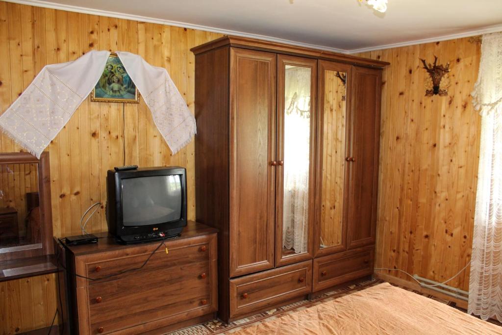 TV a/nebo společenská místnost v ubytování У Василини