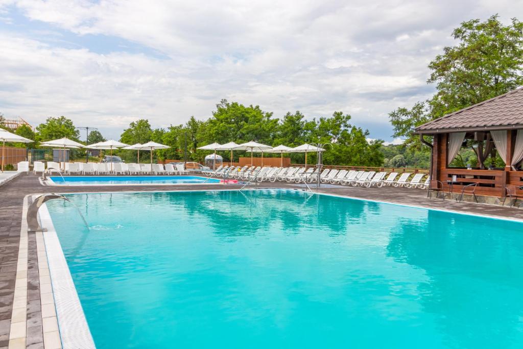 Bazén v ubytování Sofion hotel&resort nebo v jeho okolí