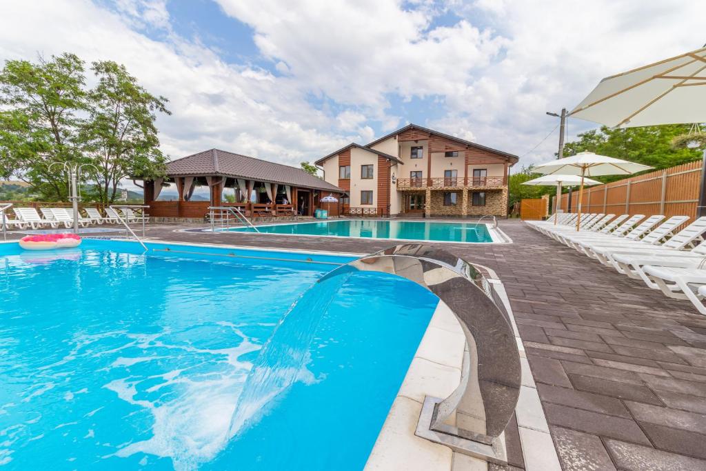 Bazén v ubytování Sofion hotel&resort nebo v jeho okolí