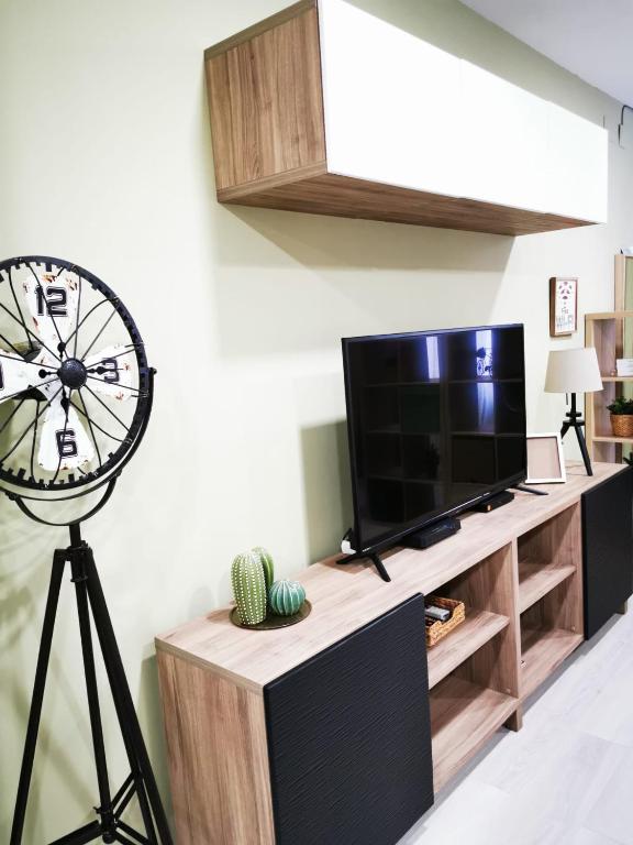 TV a/nebo společenská místnost v ubytování Your comfy stay in the Center of Madrid