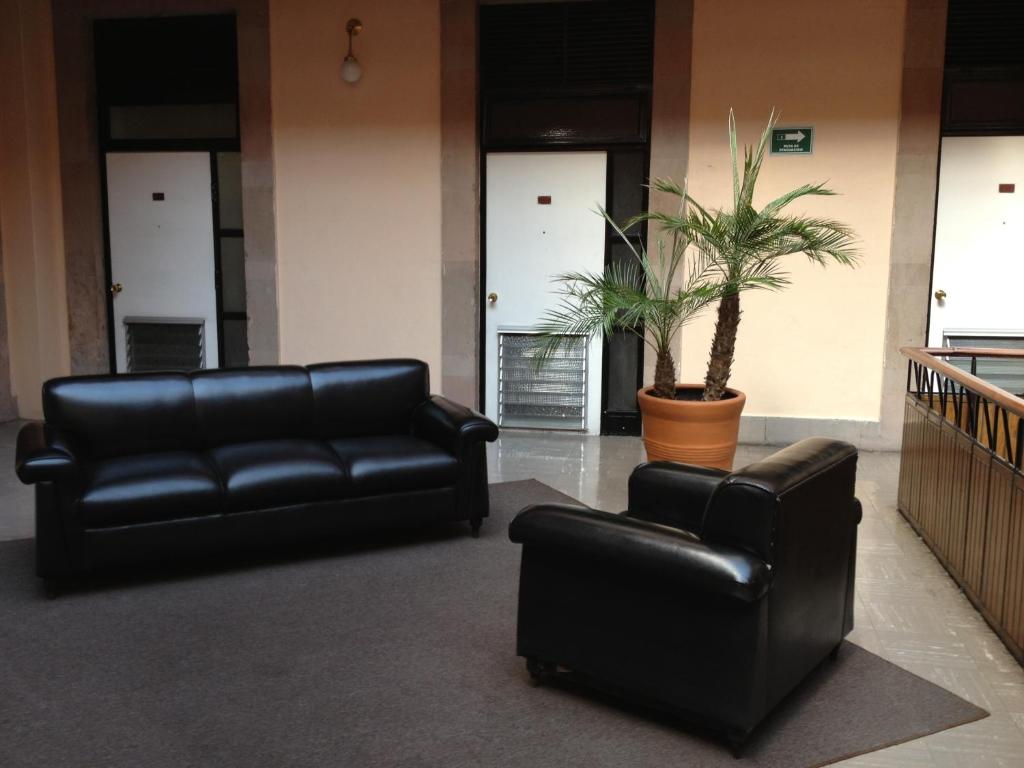 Posezení v ubytování Hotel Gomez de Celaya