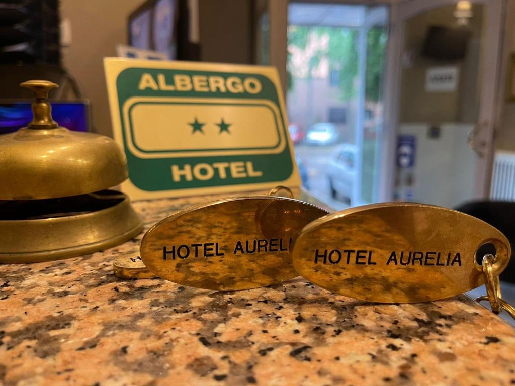 Certifikát, hodnocení, plakát nebo jiný dokument vystavený v ubytování Hotel Aurelia Milano Centrale