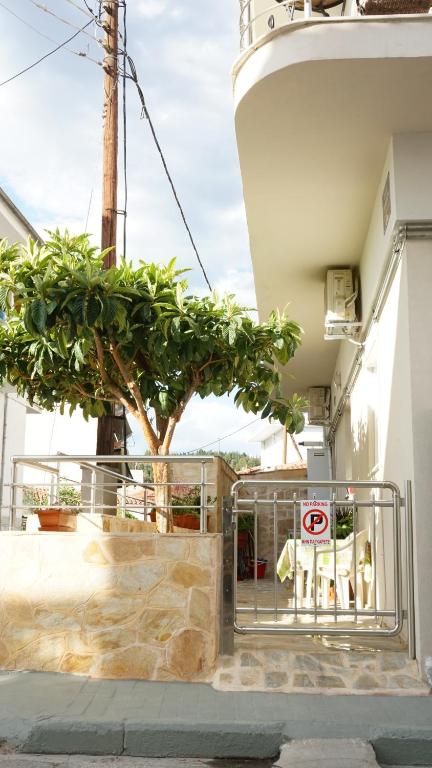 Balkon lub taras w obiekcie Houseloft Elassona center