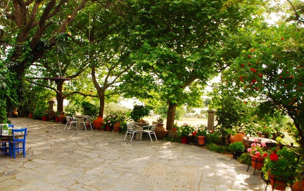 Zahrada ubytování Atzanou Rooms