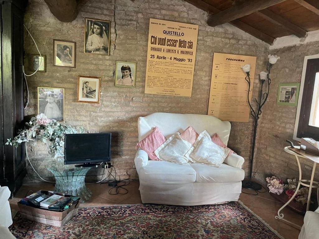 Posezení v ubytování Villa Camilla