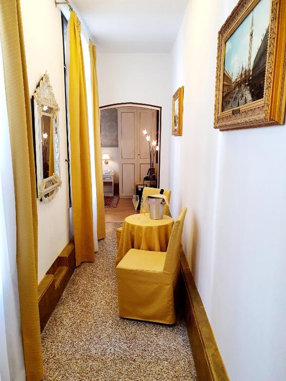 Posezení v ubytování Hotel Corte dei Greci