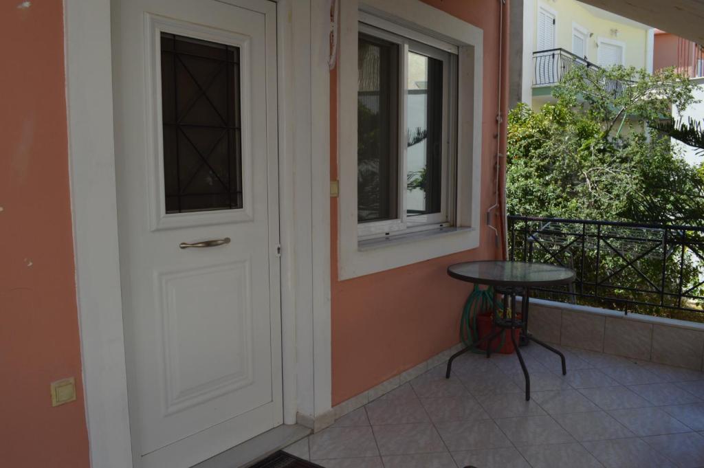 Balkón alebo terasa v ubytovaní Anastasias Apartment center City F