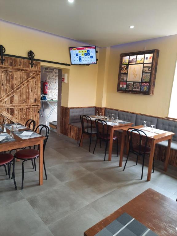 Restaurace v ubytování Auberge du Raddon
