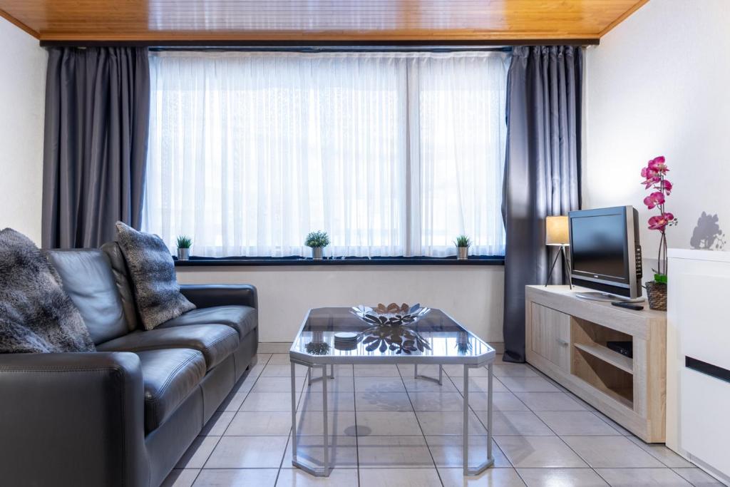 Posezení v ubytování Homestay Gent-Merelbeke self check-in service
