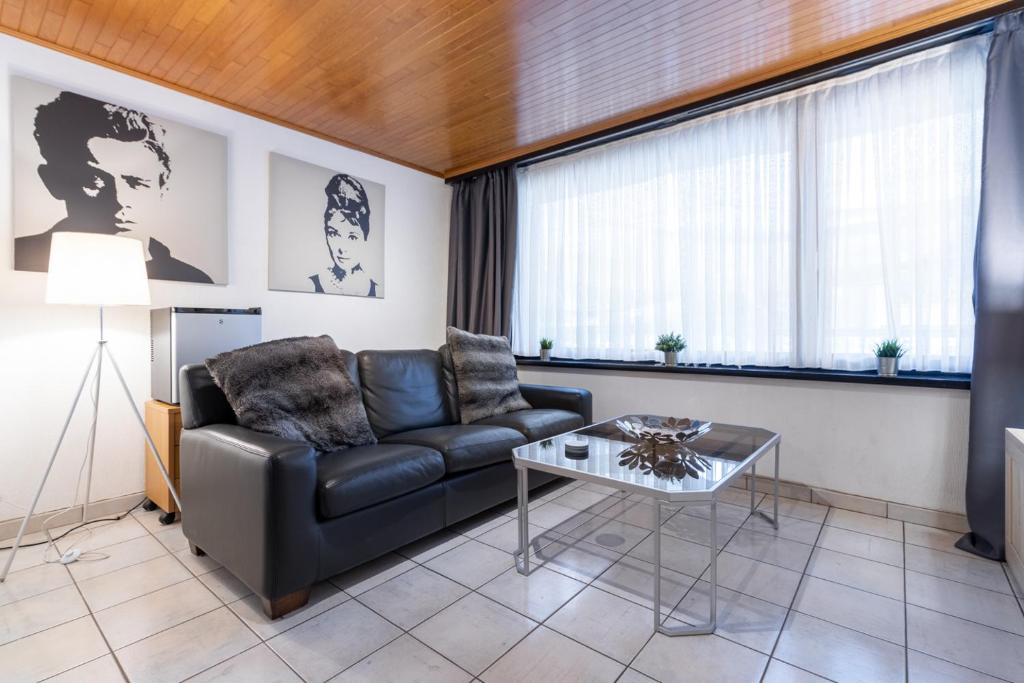 Posezení v ubytování Homestay Gent-Merelbeke self check-in service