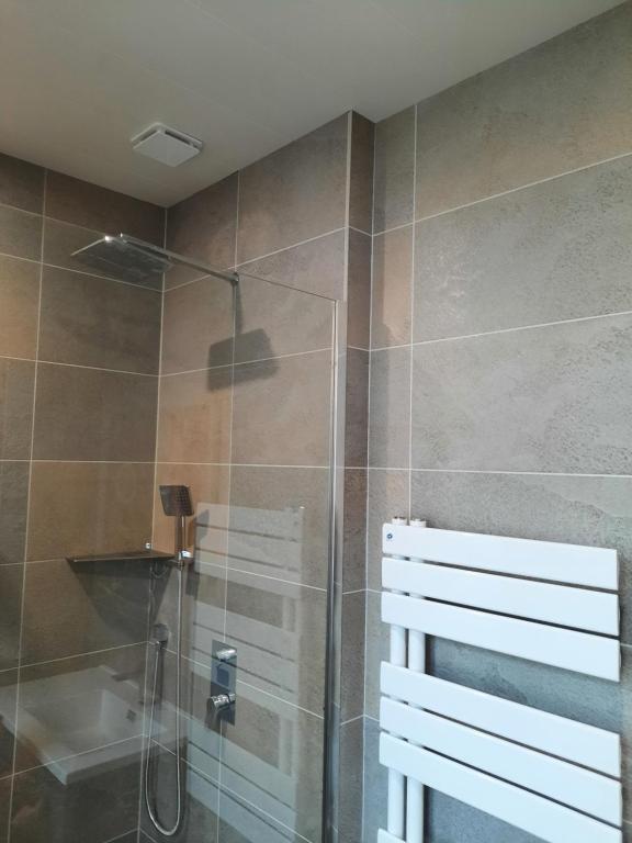 Koupelna v ubytování Auberge du Raddon