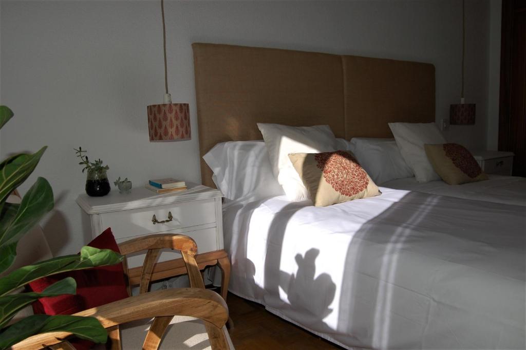 Postel nebo postele na pokoji v ubytování La Casa de Zamora