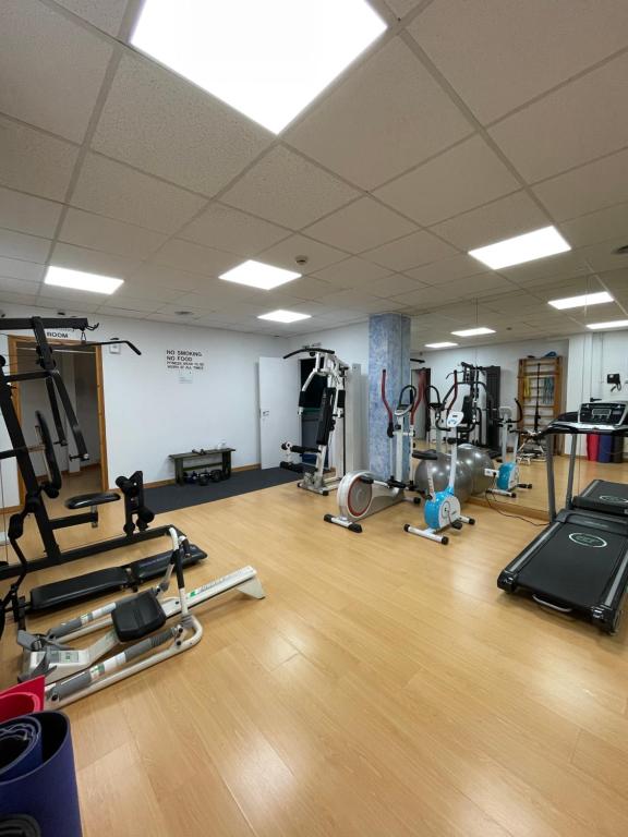 Fitness centrum a/nebo fitness zařízení v ubytování Aparthotel Sant Andreu