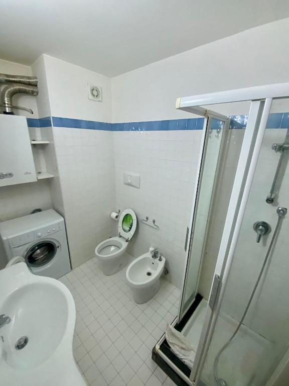 Kúpeľňa v ubytovaní Residence Cavallino Bianco