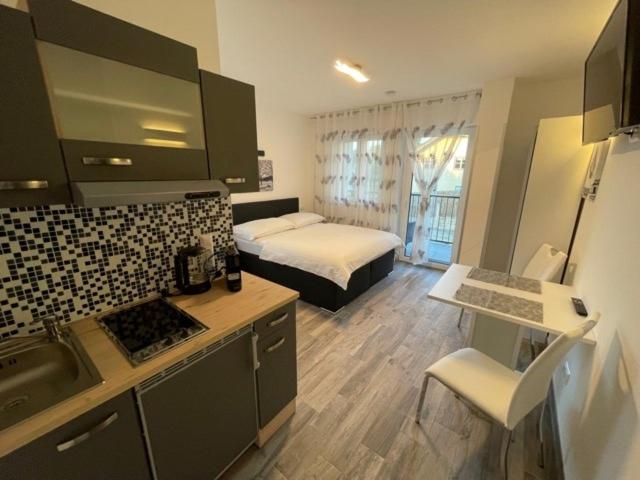 Postel nebo postele na pokoji v ubytování Nici´s Appartements