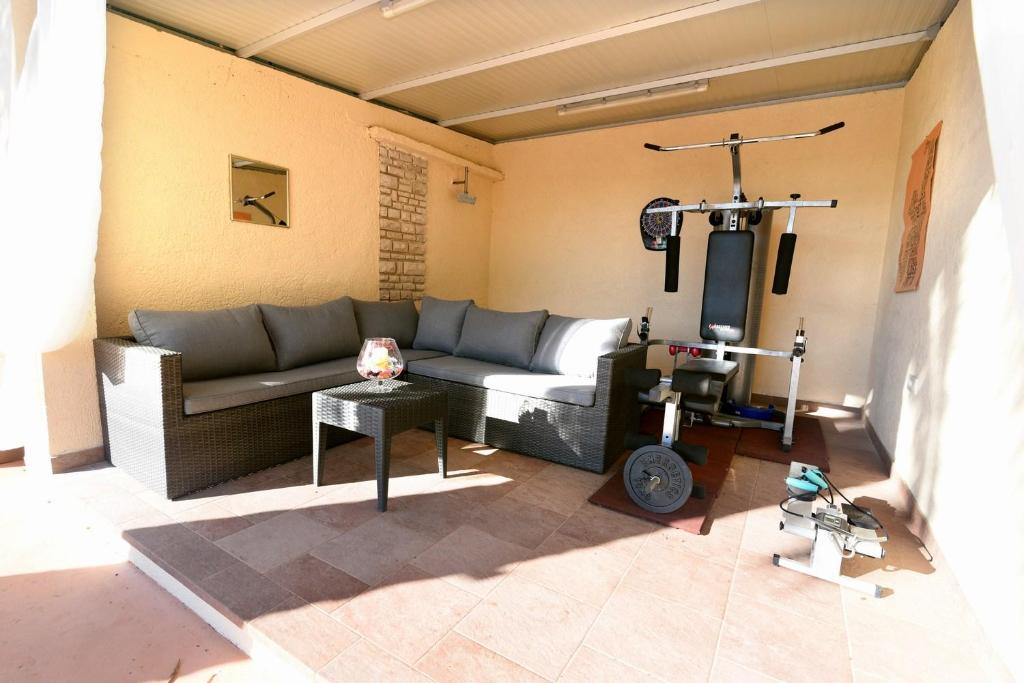 Część wypoczynkowa w obiekcie Holiday Home Villa Margherita