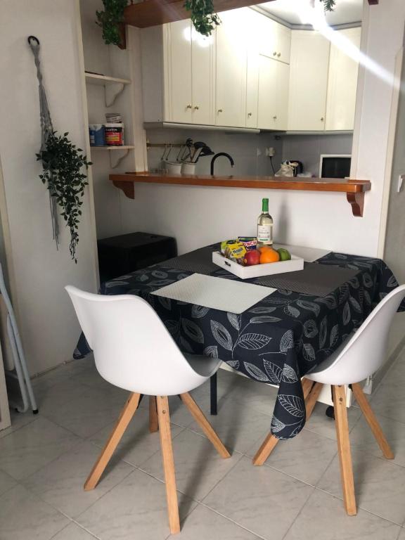 Kuchyň nebo kuchyňský kout v ubytování Apartment Vinamar La Mata