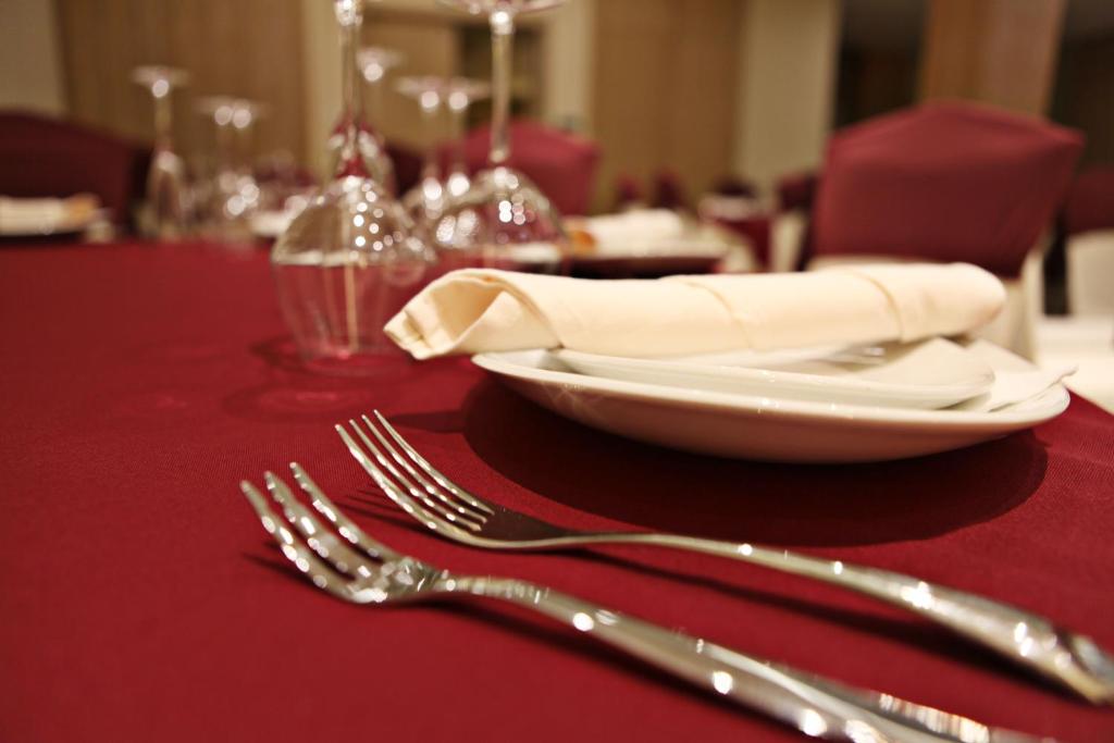 En restaurang eller annat matställe på Casa Consistorial