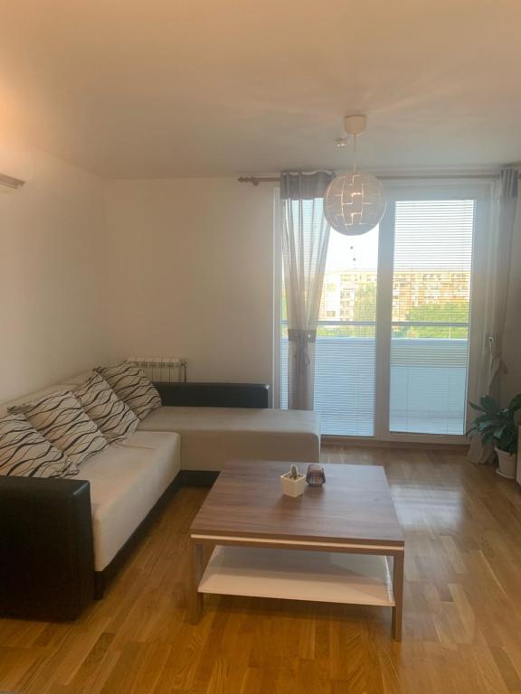 Et opholdsområde på Artemis Apartment - nice, family friendly and cozy