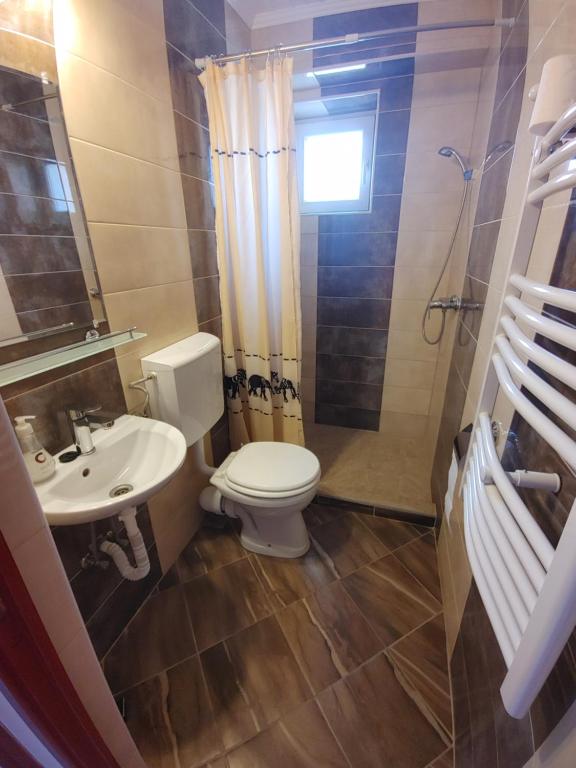 Kúpeľňa v ubytovaní Fiesta Apartman