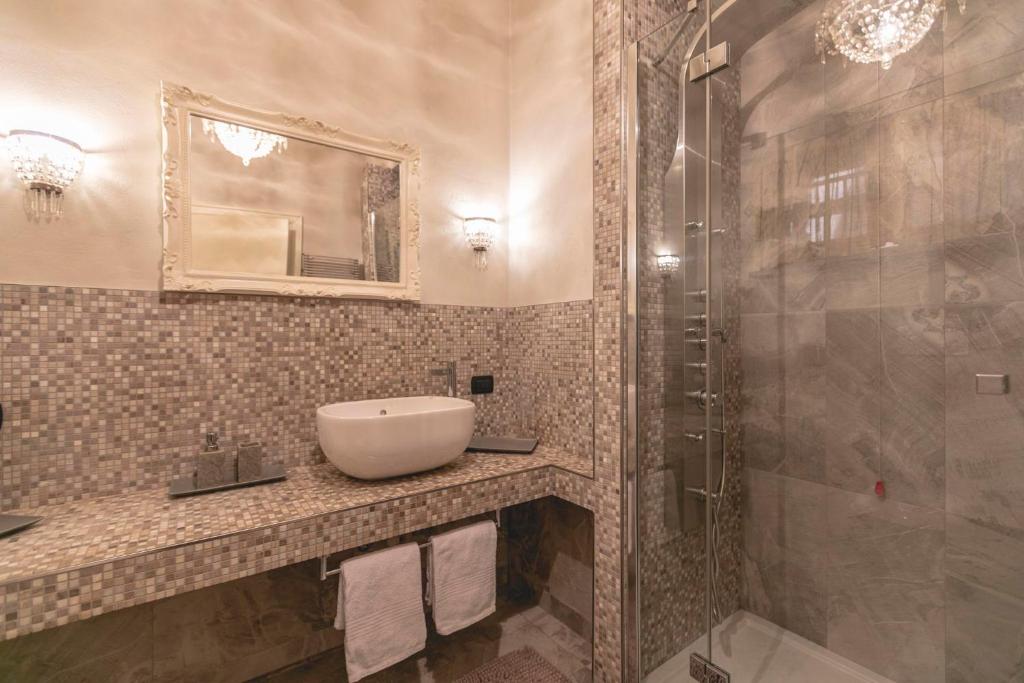 Łazienka w obiekcie B&B Casa Dodo Luxury