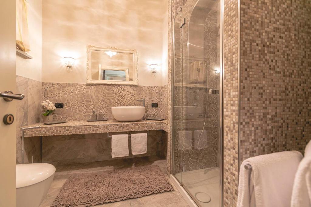 Łazienka w obiekcie B&B Casa Dodo Luxury