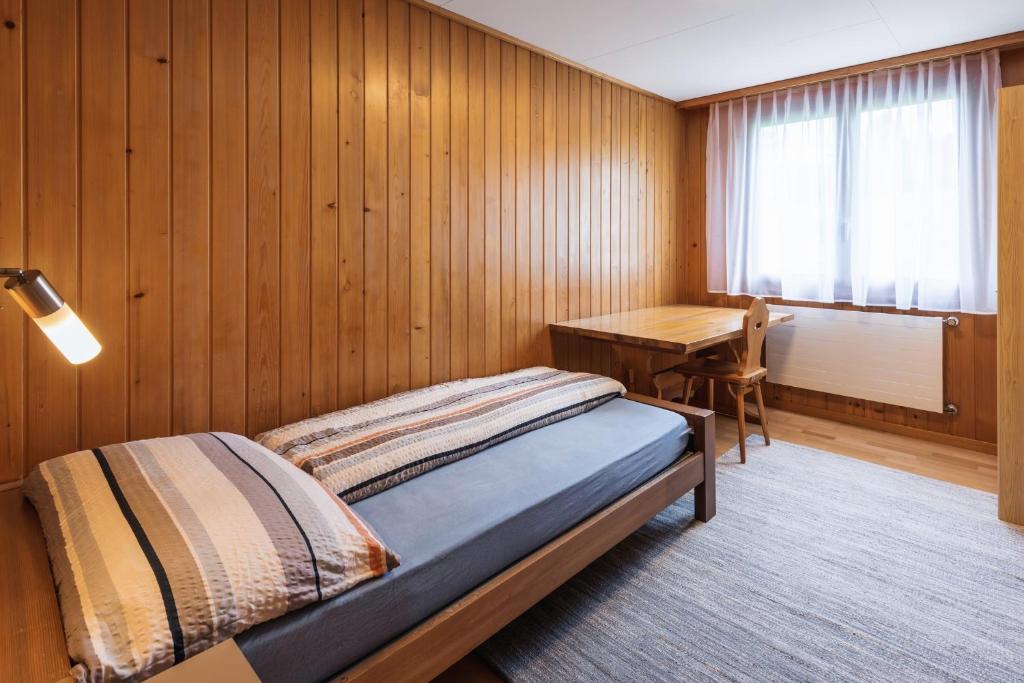 Postel nebo postele na pokoji v ubytování B&B Hof Grosschreie