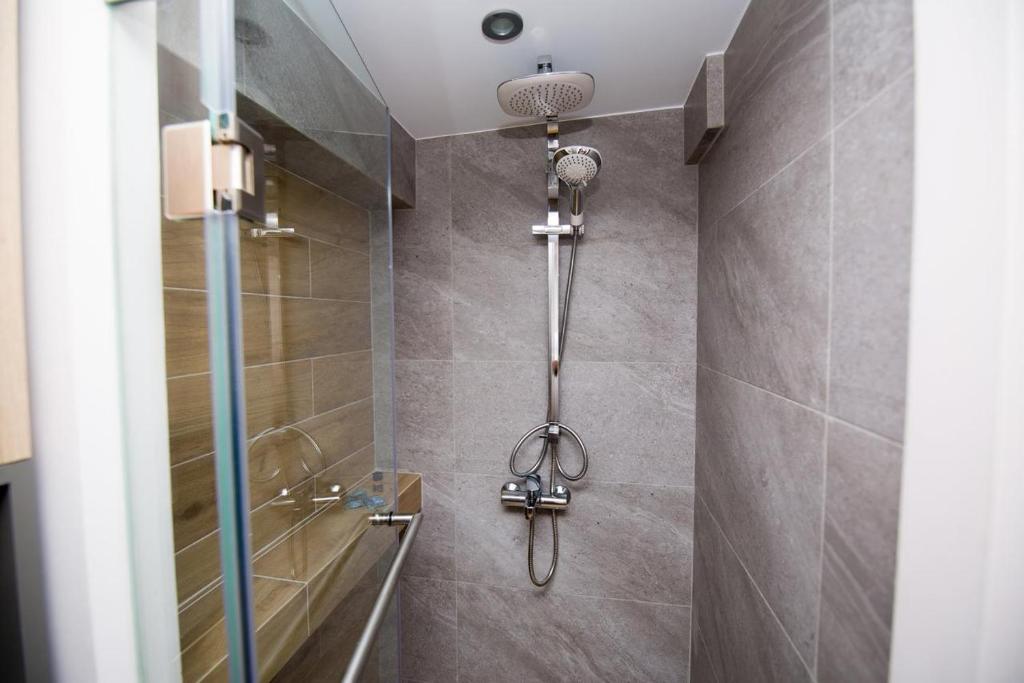 Kúpeľňa v ubytovaní Helen Luxury Loft Design MEISONETTE-APARTMENT
