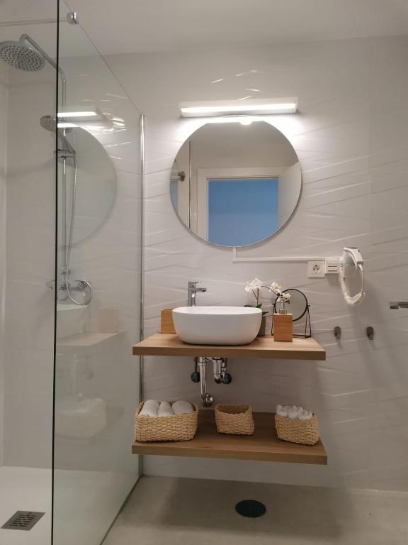 Koupelna v ubytování White Suite Deluxe