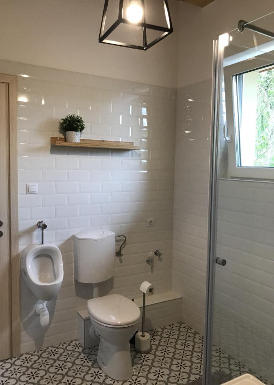 Łazienka w obiekcie Szárszószép Villa