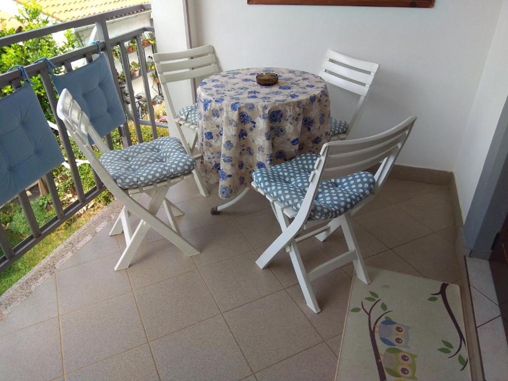 Balkón alebo terasa v ubytovaní Apartment Nebo