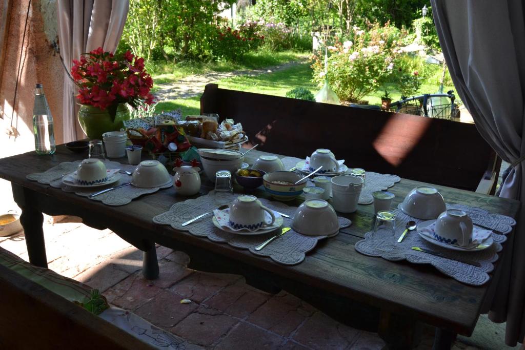 Jedlo v ubytovaní bed & breakfast alebo blízkom okolí