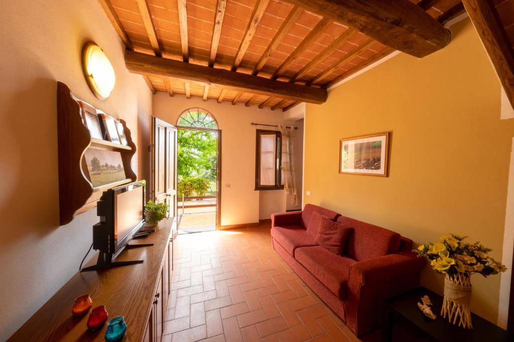 Posezení v ubytování Corte Tommasi Residence