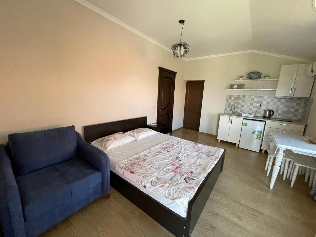 Posezení v ubytování Guest House Kobuleti