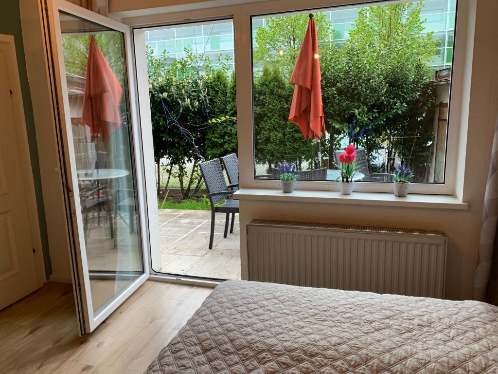 Balkón nebo terasa v ubytování Book-A-Room Salzburg Apartment 5-6-7-8