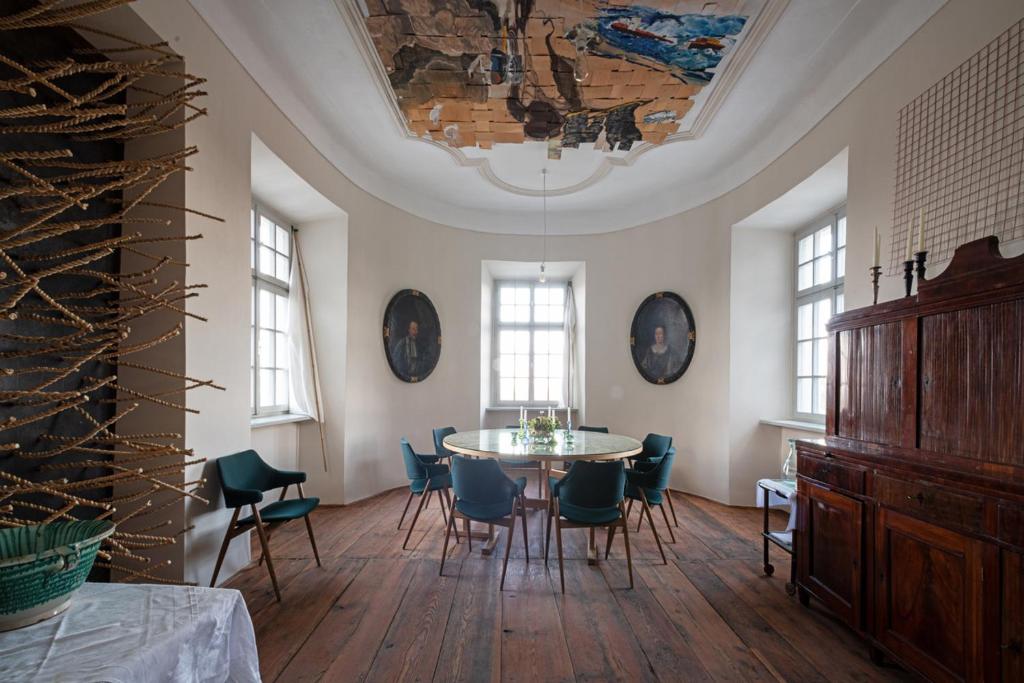 Posezení v ubytování Schloß Aichberg