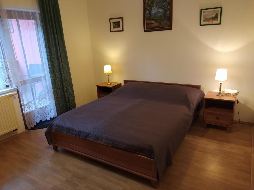 Posteľ alebo postele v izbe v ubytovaní Villa Zala