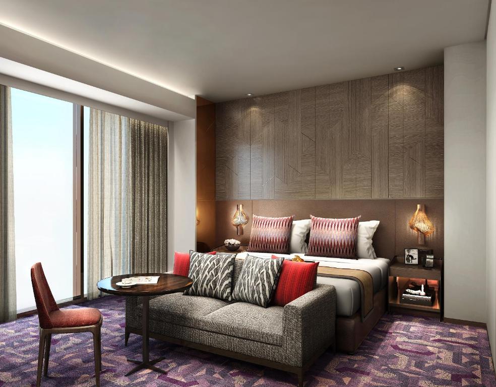 Istumisnurk majutusasutuses Somerset Central Salcedo Makati
