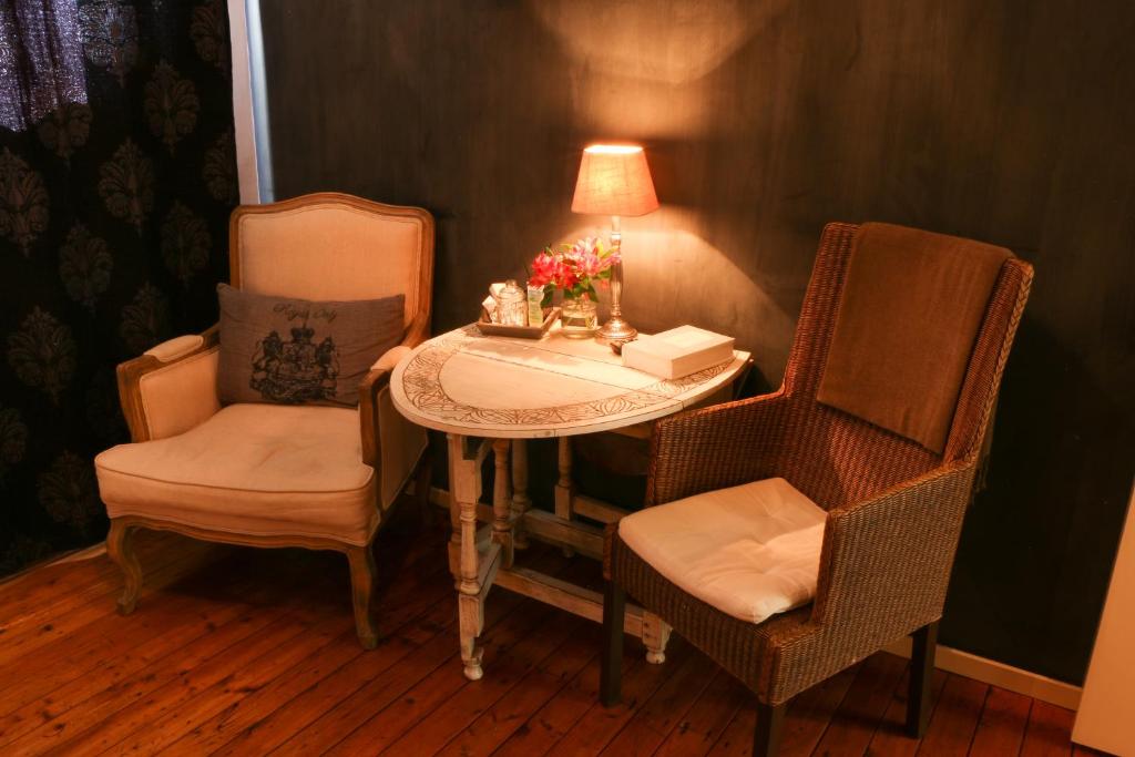 Posezení v ubytování Oostmolenhoeve B&B