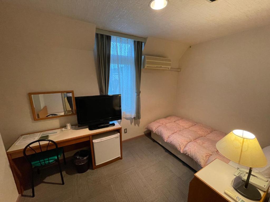 TV a/nebo společenská místnost v ubytování Hotel Ginsui